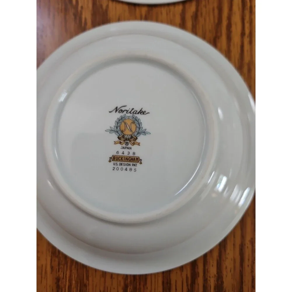 Noritake BUCKINGHAM Set of 4~5-1/2